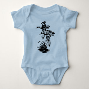 BODY PARA BEBÉ PATO VOLANDO