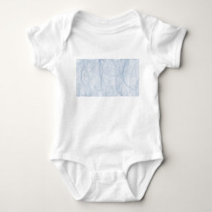 Body Para Bebé Patrón de sombra azul
