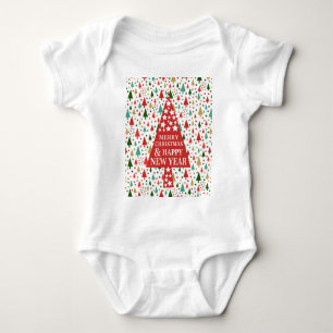 Body Para Bebé Patrones - árbol de navidad