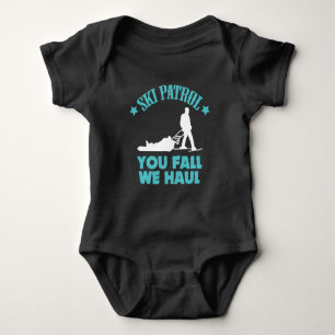 Body Para Bebé Patrulla del esquí del regalo del esquí del