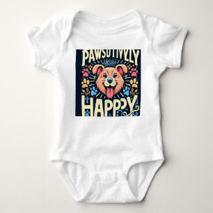 Body Para Bebé Pawsitive Happy