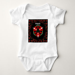 Body Para Bebé "Paz: con Escudo Emblema"