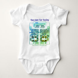 Body Para Bebé PCB Printed Circuit Board Platinen-Shirt mit Plan