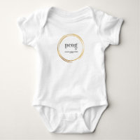 pcog bodysuit para bebé WHISPY GOLD CIR palabras+e
