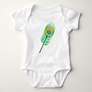 Body Para Bebé Peacock Feather