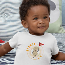 Peanut 2.0 - Cacahuete sonriente con camiseta con