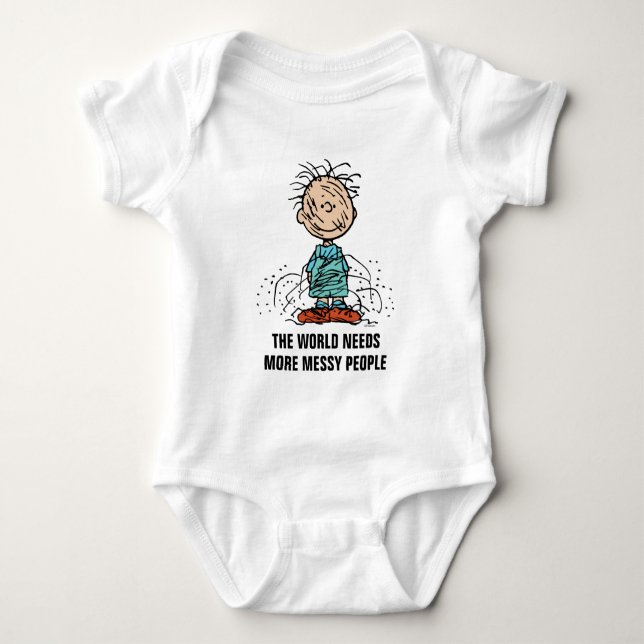 Body Para Bebé Peanuts | Pigpen (Anverso)