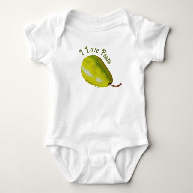 Body Para Bebé Pears Baby Bodysuit (Anverso)