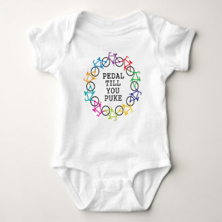 Body Para Bebé Pedal hasta que usted Puke el niño/al niño