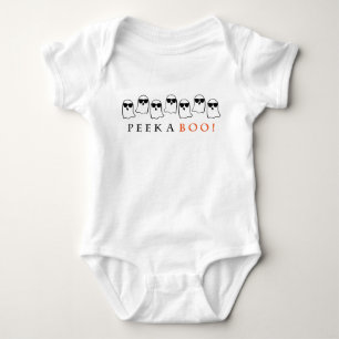Body Para Bebé ¡Peekaboo! Fantasmas de Halloween