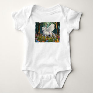 Body Para Bebé Pegasus Mare en primavera