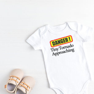 Body Para Bebé ¡Peligro! Pequeño Tornado acercándose