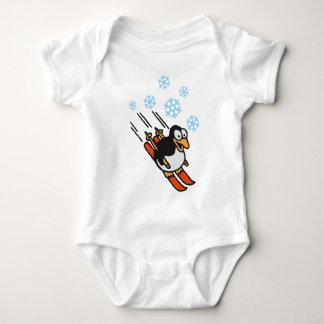 Body Para Bebé Penguin ski