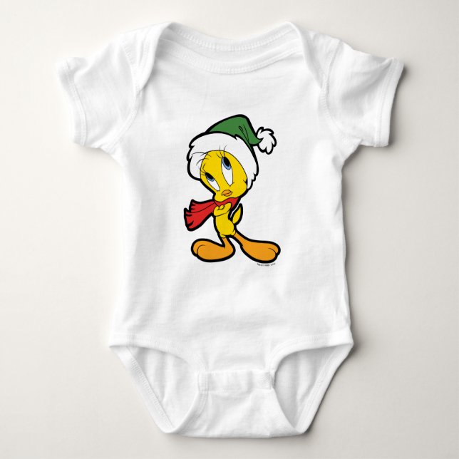 Body Para Bebé Pensamientos de los Navidades de TWEETY™ (Anverso)
