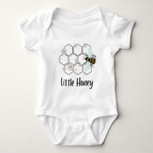 Body Para Bebé Pequeña abeja de miel, regalo Daisy Bee Panal