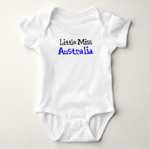 Body Para Bebé pequeña australiana miss