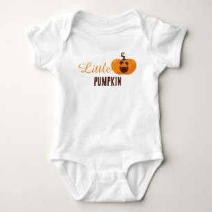 Body Para Bebé Pequeña calabaza cutícula Naranja de Halloween col