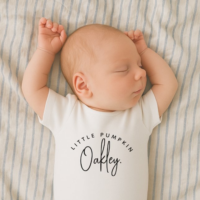 Body Para Bebé Pequeña Calabaza Halloween Unisex Baby Bodysuit (Subido por el creador)