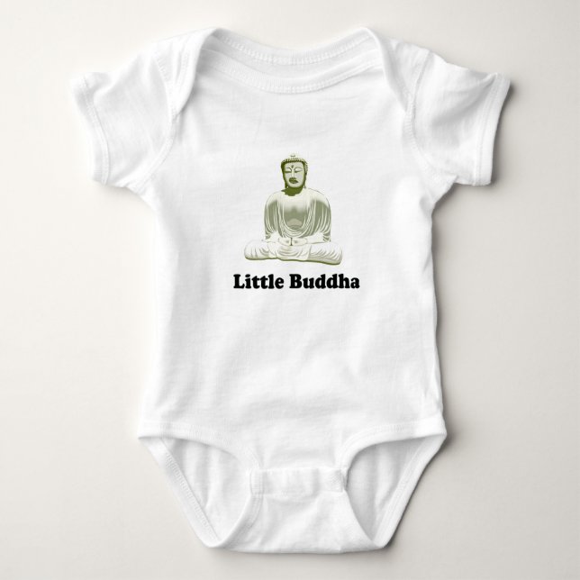 Body Para Bebé Pequeña camiseta de Buda (Anverso)