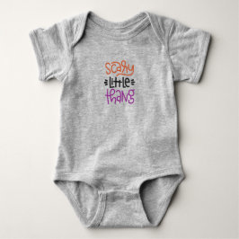Body Para Bebé Pequeña cosa aterradora Halloween Baby Bodysuit