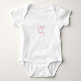 Body Para Bebé PEQUEÑA DAMA Bodysuit