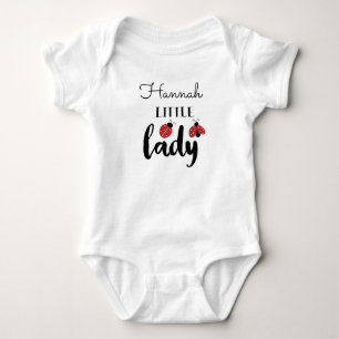 Body Para Bebé Pequeña Dama   Damas Personalizadas Lindas
