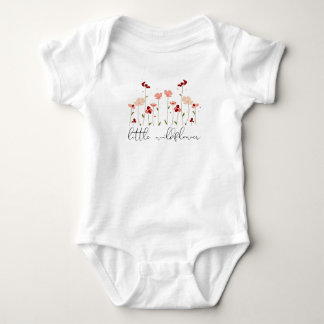 Body Para Bebé Pequeña flor salvaje