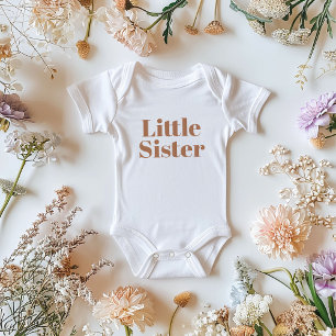 Body Para Bebé Pequeña hermana Familia de hermanos hermanos que
