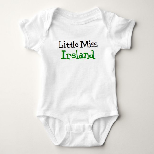 Body Para Bebé pequeña irlandesa (Anverso)