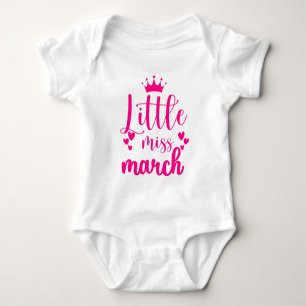 Body Para Bebé Pequeña Marcha de Miss