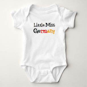Body Para Bebé pequeña miss alemania
