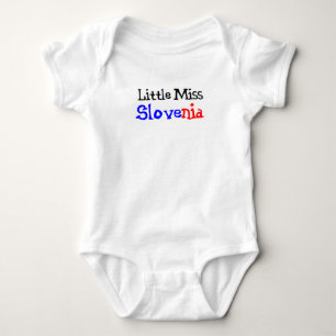 Body Para Bebé pequeña miss Eslovenia