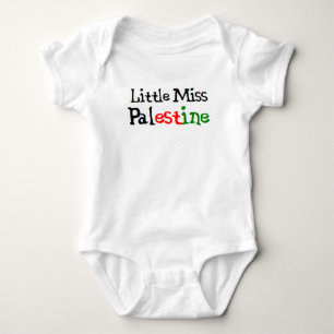 Body Para Bebé pequeña miss palestina