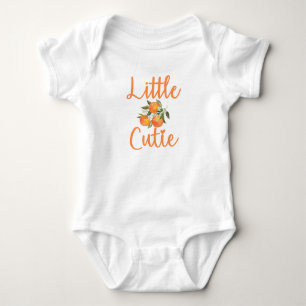 Body Para Bebé Pequeña Naranja Cutie Clementine Baby Bodysuit