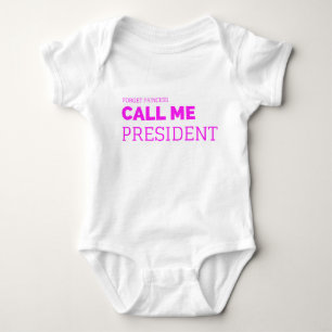Body Para Bebé Pequeña Presidenta