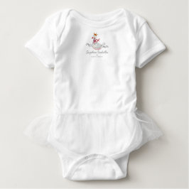 Body Para Bebé Pequeña Princesa Cisne | Bebé Niña | Bodysuit Tutú