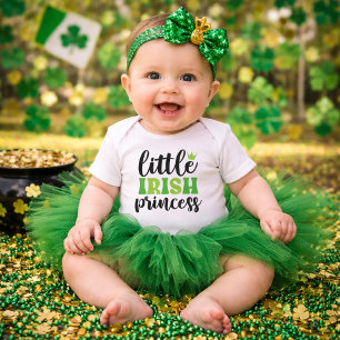 Body Para Bebé Pequeña Princesa Irlandesa