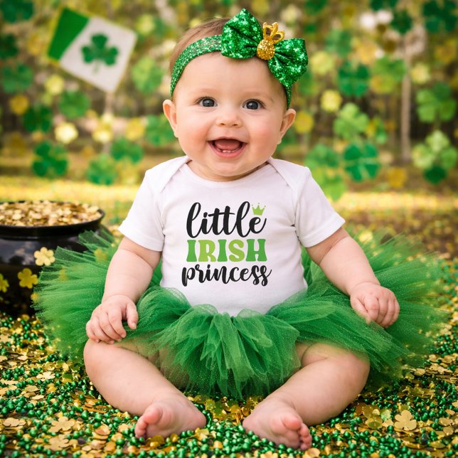 Body Para Bebé Pequeña Princesa Irlandesa (Subido por el creador)