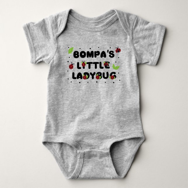 Body Para Bebé Pequeña ratonera de Bompa - lindo (Anverso)