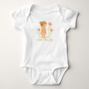 Body Para Bebé Pequeña Señorita Alegría 