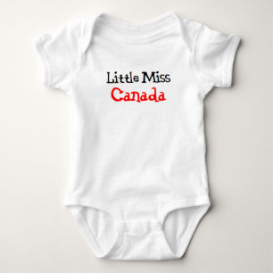 Body Para Bebé pequeña señorita canadiense