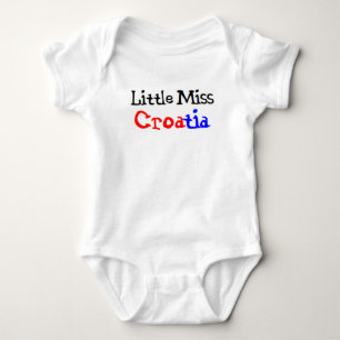 Body Para Bebé pequeña señorita croata