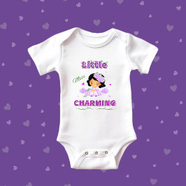 Body Para Bebé Pequeña señorita encantadora 
