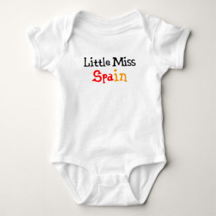 Body Para Bebé pequeña señorita española