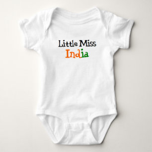 Body Para Bebé pequeña señorita india