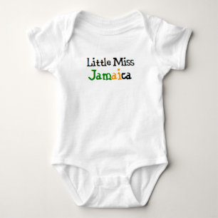 Body Para Bebé pequeña señorita jamaicana