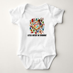 Body Para Bebé Pequeño artista lindo en el personalizable de entr