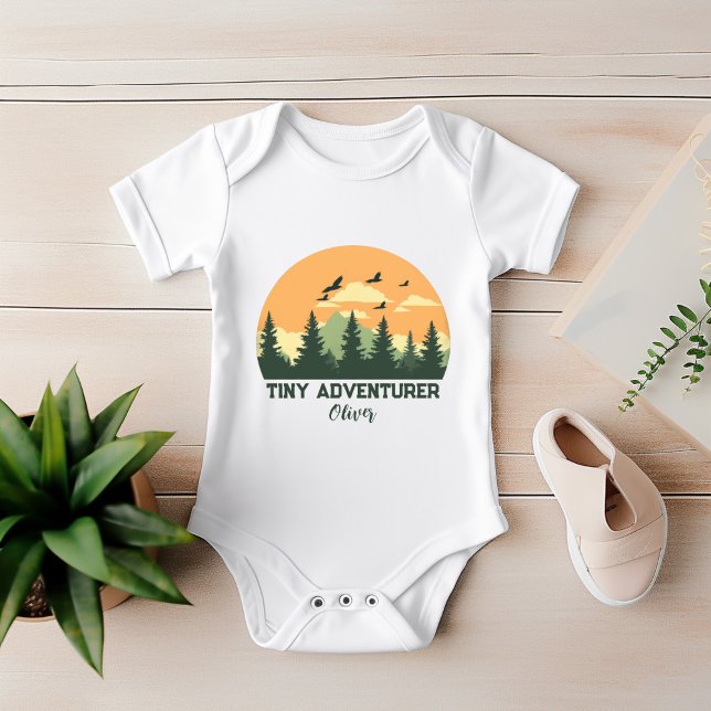 Body Para Bebé Pequeño aventurero personalizado (Subido por el creador)