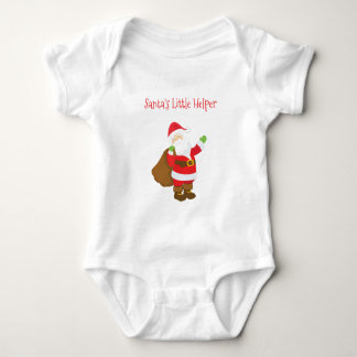 Body Para Bebé Pequeño ayudante de Santa Bolsa de regalos de Nick