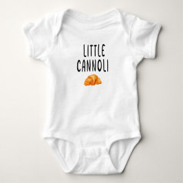Body Para Bebé Pequeño bebé cannoli Camiseta de pastelito ,Bebé h